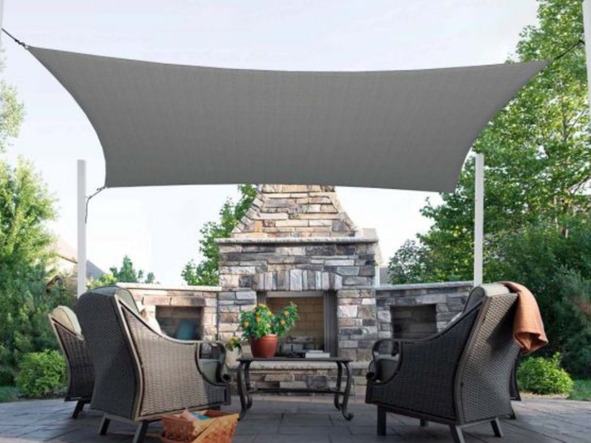 Best shade sail 2021: Waterproof, UV resistant and stylish patio coverings  | The Independent